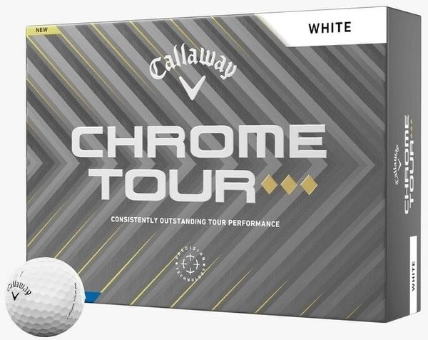 Callaway Callaway Chrome Tour Triple Diamond White Basic Нова топка за голф