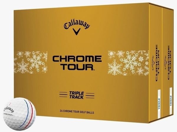 Callaway Callaway Chrome Tour White Triple Track Нова топка за голф