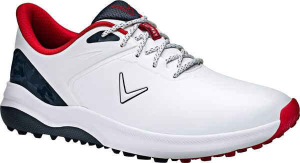 Callaway Callaway Lazer Mens Golf Shoes White/Navy/Red 43