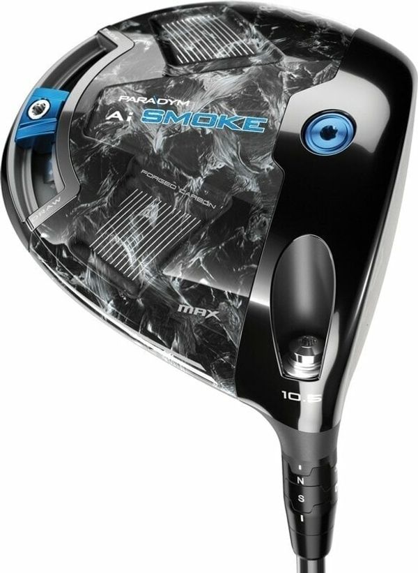 Callaway Callaway Paradym Ai Smoke MAX Стик за голф - Драйвер Дясна ръка 10,5° Regular