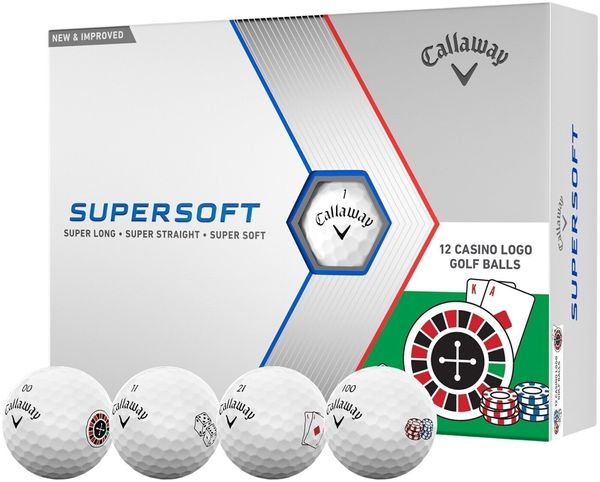Callaway Callaway Supersoft 2023 Casino Нова топка за голф