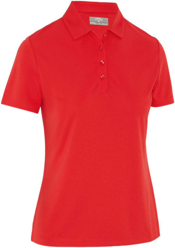 Callaway Callaway Tournament Womens Polo True Red 2XL