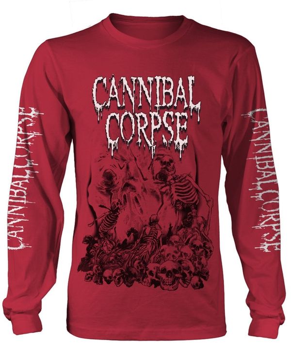 Cannibal Corpse Cannibal Corpse Риза Pile Of Skulls 2018 Red M