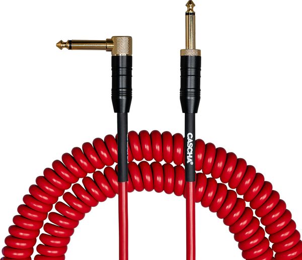 Cascha Cascha Advanced Line Guitar Cable Инструментален кабел 6 m Директен - Ъглов