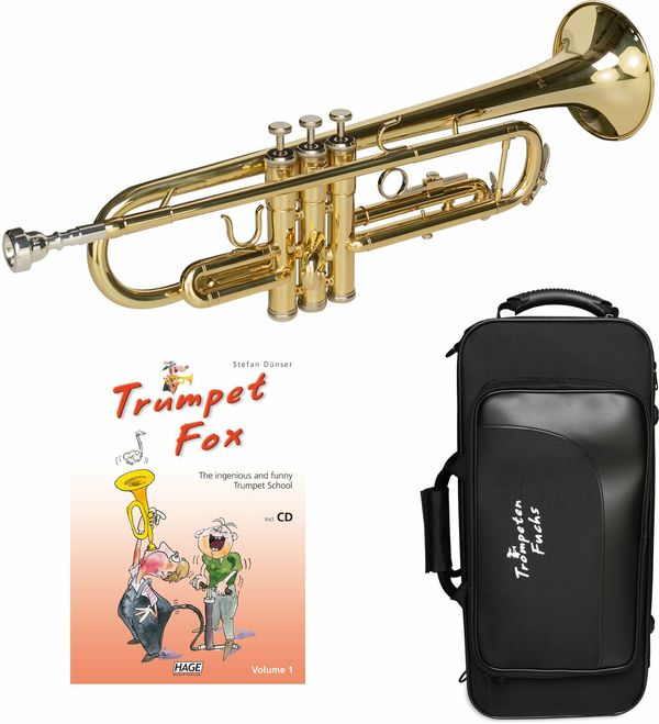 Cascha Cascha EH 3820 EN Trumpet Fox Beginner Set Bb Тромпет