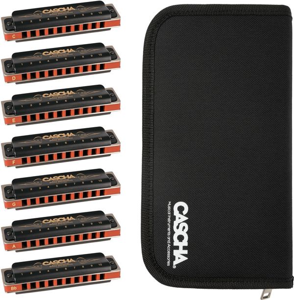 Cascha Cascha HH 2224 Professional Blues Set Диатонична устна хармоника