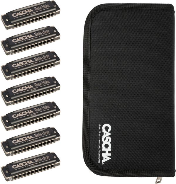 Cascha Cascha HH 2248 Master Edition Blues Set Диатонична устна хармоника