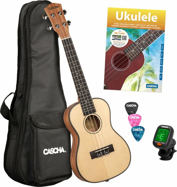 Cascha Cascha HH2152 Концертно укулеле Натурал