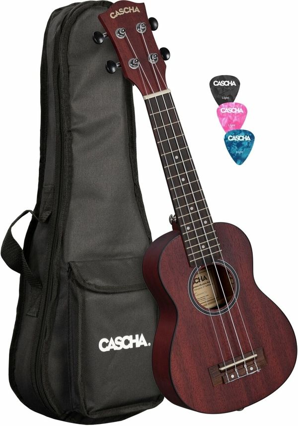 Cascha Cascha Soprano Ukulele Mahogany Lefthand Сопрано укулеле