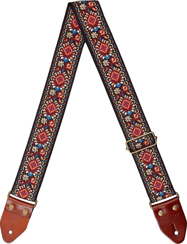 Cascha Cascha CGS-JW5 Jacquard Колан за китара Vintage