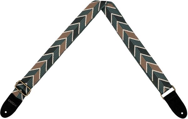 Cascha Cascha CUS-JW2 Jacquard Колан за укулеле Ethnic Green