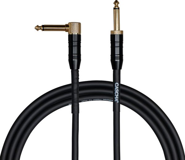 Cascha Cascha Professional Line Guitar Cable 9 m Директен - Ъглов Инструментален кабел