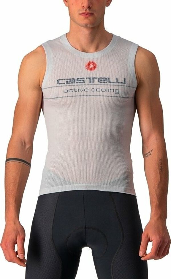 Castelli Castelli Active Cooling Sleeveless Потник Silver Gray XL