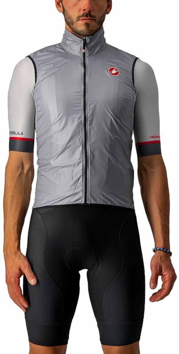 Castelli Castelli Aria Vest Silver Gray 2XL Жилетка