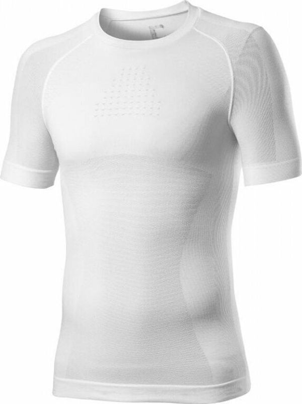 Castelli Castelli Core Seamless Base Layer Short Sleeve Функционално бельо White 2XL