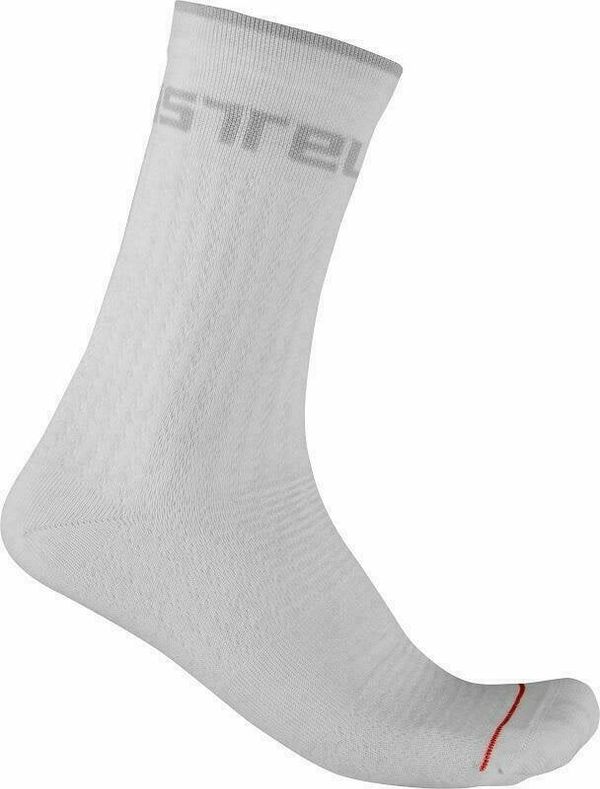 Castelli Castelli Distanza 20 Sock White 2XL Чорапи за колоездене