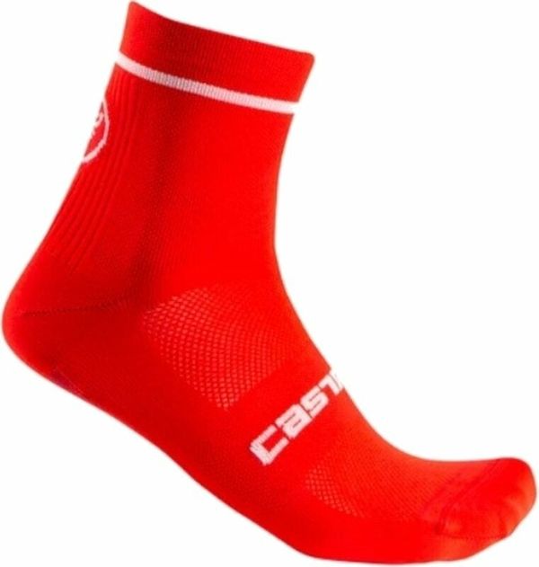 Castelli Castelli Entrata 9 Sock Red S/M Чорапи за колоездене