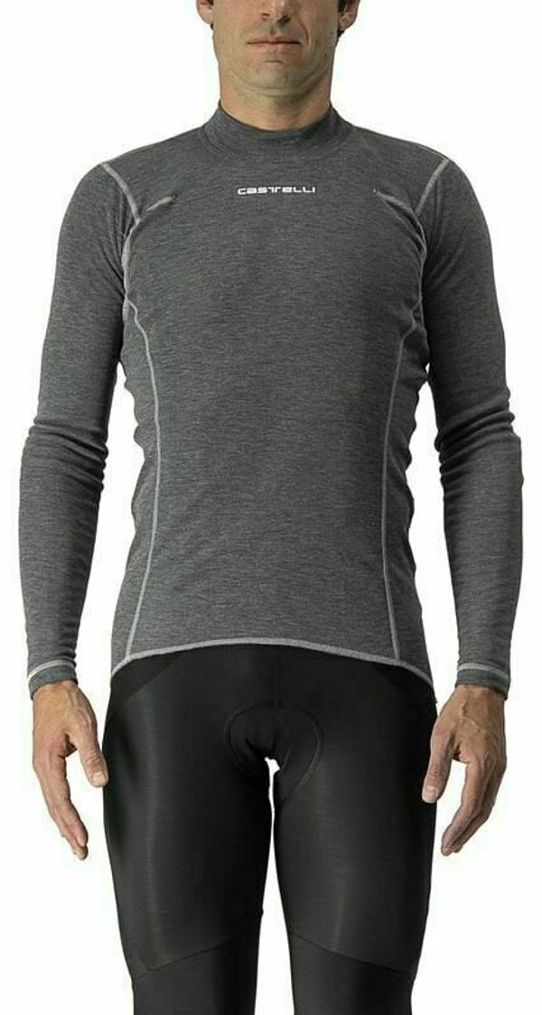 Castelli Castelli Flanders Warm Long Sleeve Функционално бельо Gray XL