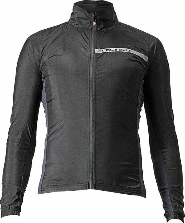 Castelli Castelli Squadra Stretch Light Black/Dark Gray L Яке