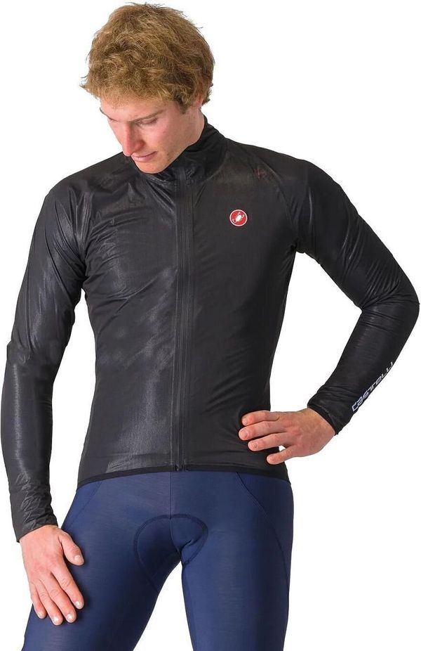 Castelli Castelli SQUALL SHELL Яке Light Black/Silver Gray M