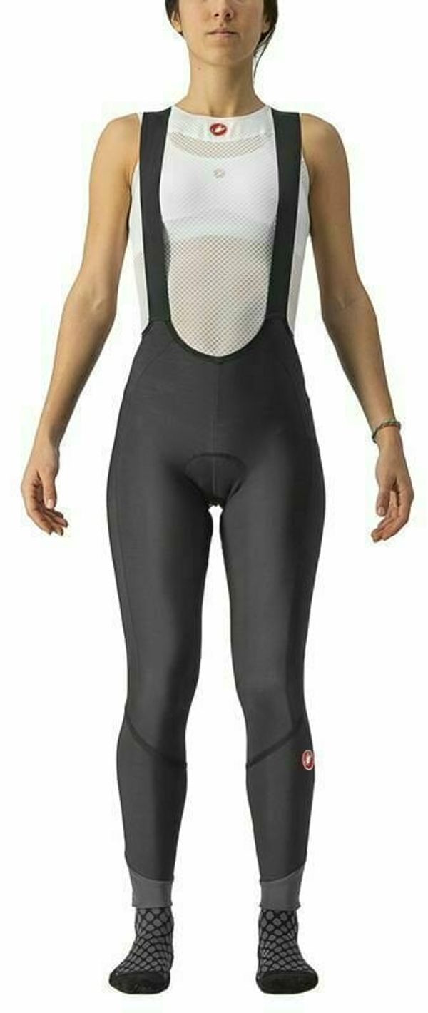 Castelli Castelli Velocissima DT Bibtight Black/Black Reflex XL Шорти за колоездене