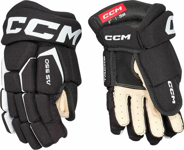 CCM CCM Ръкавици за хокей Tacks AS 580 JR 11 Black/White