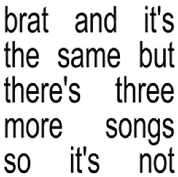 Charli XCX Charli XCX - Brat And It's The Same But There's Three More Songs So It's Not (White Coloured) (2 LP)