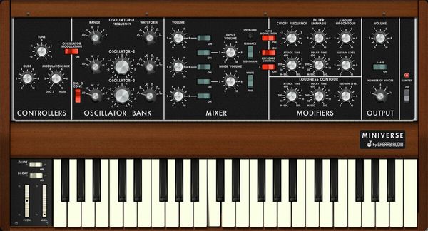 Cherry Audio Cherry Audio Miniverse Synthesizer (Дигитален продукт)