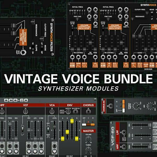 Cherry Audio Cherry Audio Vintage Voice Bundle (Дигитален продукт)