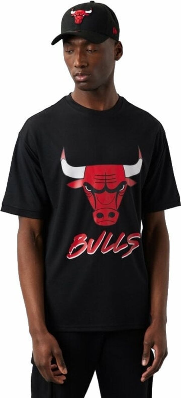 Chicago Bulls Chicago Bulls NBA Script Mesh T-shirt Black/Red L Тениска