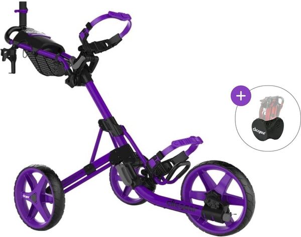 Clicgear Clicgear Model 4.0 Purple SET Purple Ръчна количка за голф