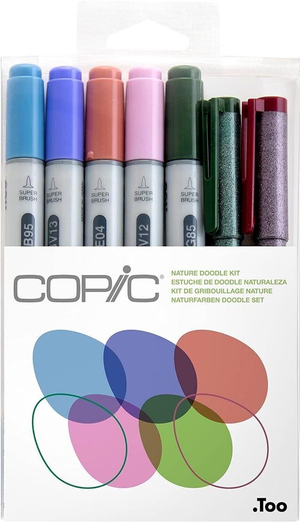 Copic Copic Ciao Пълнител за писалка Nature Doodle Kit 7 бр