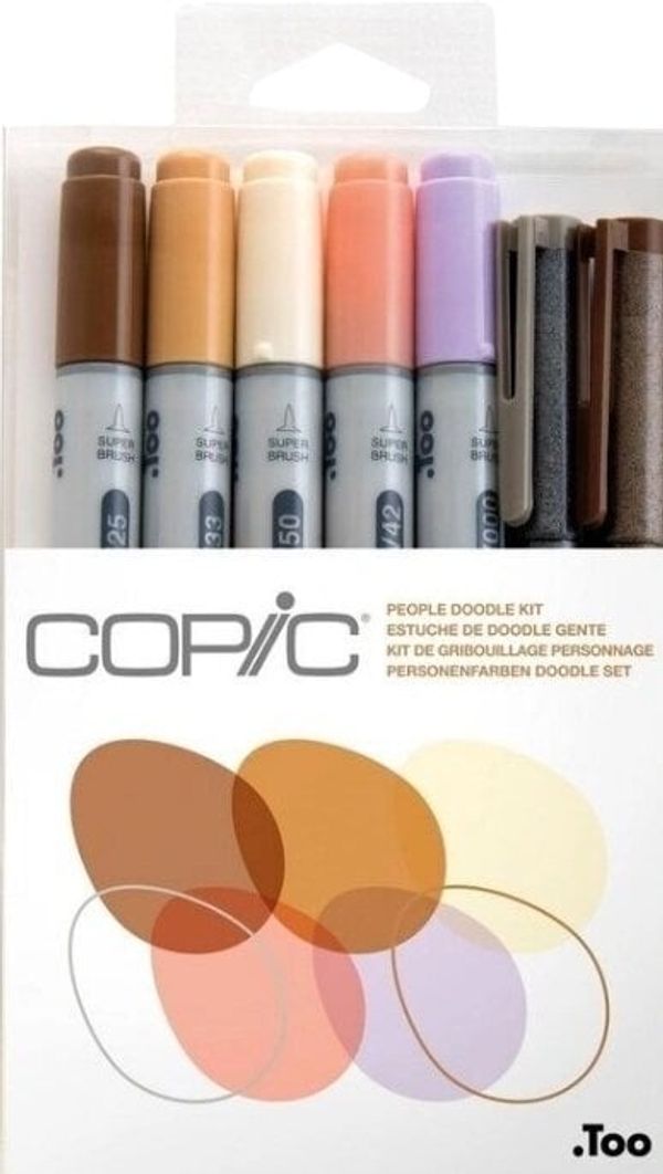 Copic Copic Ciao Пълнител за писалка People Doodle Kit 7 бр