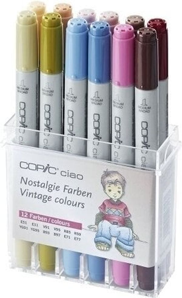 Copic Copic Ciao Пълнител за писалка Vintage Colours 12 бр