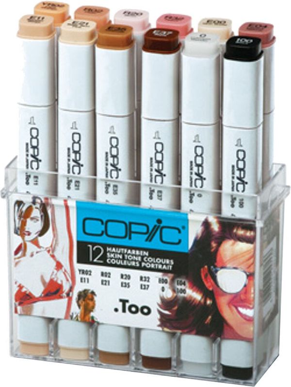 Copic Copic Classic Пълнител за писалка Skin Tones Colours 12 бр