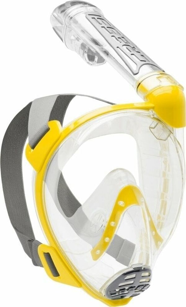 Cressi Cressi Duke Dry Full Face Mask Clear/Yellow M/L