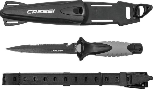Cressi Cressi Finisher 24,7 cm Нож за гмуркане
