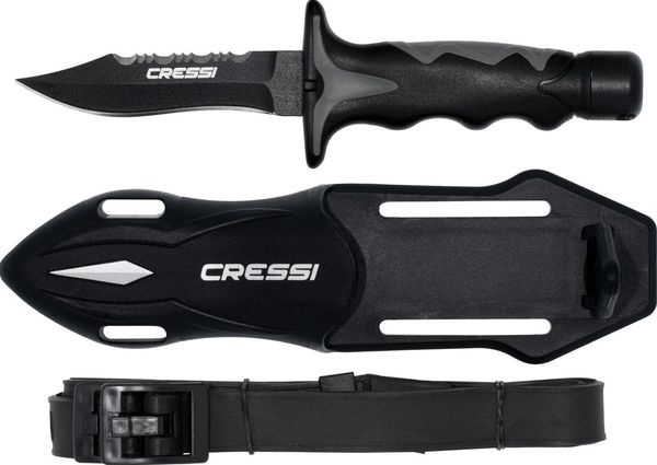 Cressi Cressi Predator 18 cm Нож за гмуркане