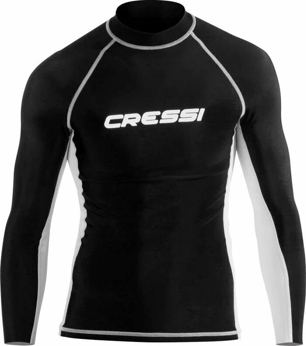 Cressi Cressi Rash Guard Man Long Sleeve Риза Black/White L