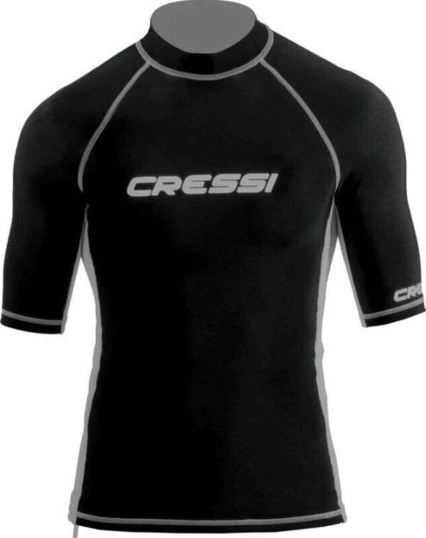 Cressi Cressi Rash Guard Man Short Sleeve Риза Black M