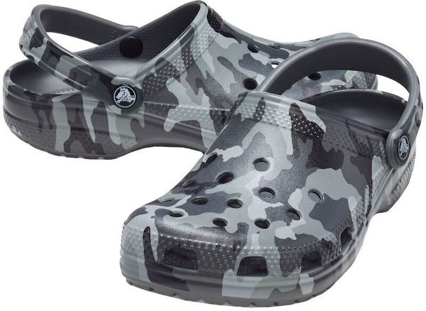 Crocs Crocs Classic Printed Camo Clog Сандали Slate Grey/Multi 37-38