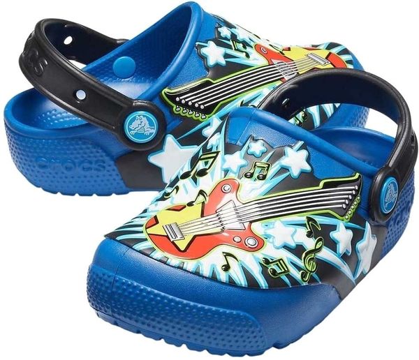 Crocs Crocs Fun Lab Guitar Clog Сандали Blue Jean 24-25