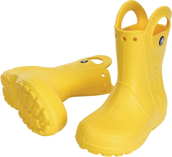 Crocs Crocs Kids' Handle It Rain Гумени ботуши Yellow 29-30