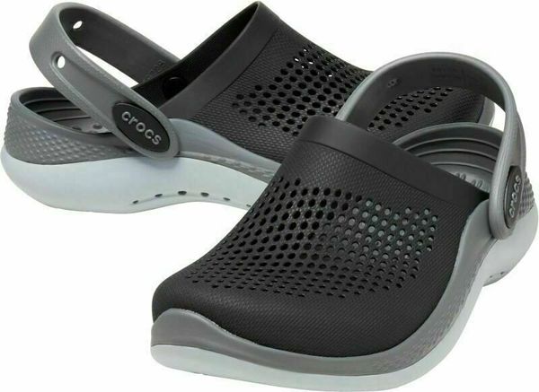 Crocs Crocs Kids' LiteRide 360 Clog Сандали Black/Slate Grey 37-38