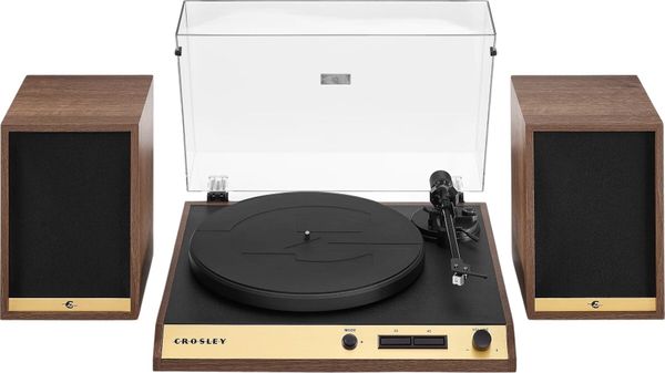 Crosley Crosley C72 Walnut въртящата комплект