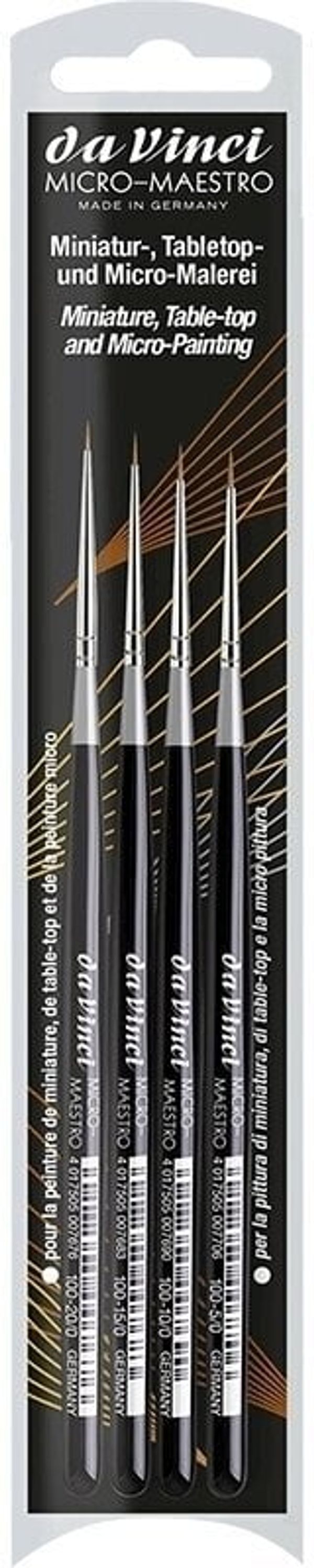 Da Vinci Da Vinci 4210 Micro-Maestro Комплект четки 4 бр