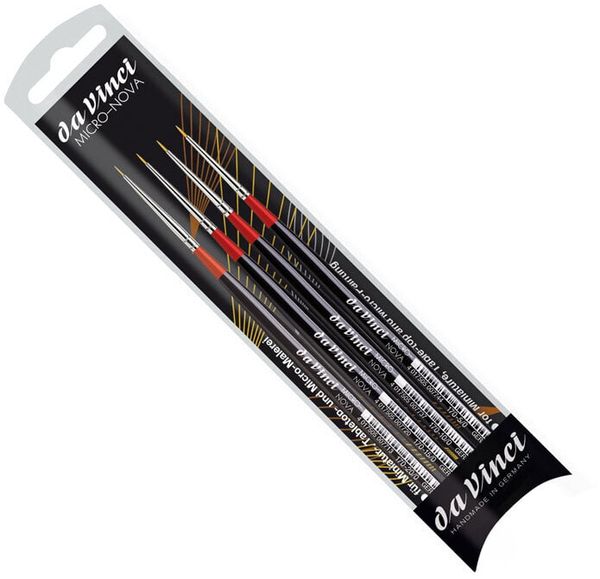 Da Vinci Da Vinci Micro-Nova 4270 Комплект кръгли четки 4 бр