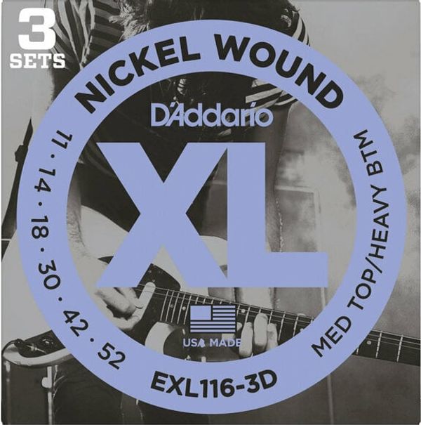 D'Addario D'Addario EXL116-3D