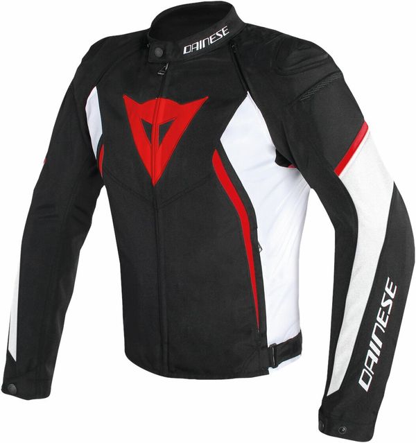 Dainese Dainese Avro D2 Black/White/Red 48 Текстилно яке