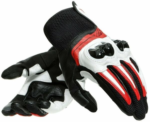 Dainese Dainese Mig 3 Black/White/Lava Red L Ръкавици